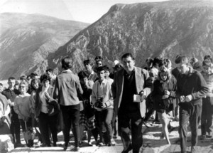 1961 Chavanne : les élèves de Marseilleveyre à Delphes 