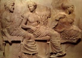 Athnes, le Parthnon : Posidon, Apollon et Artmis.