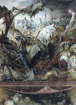 Otto Dix : La guerre  1929  Muse de Dresde